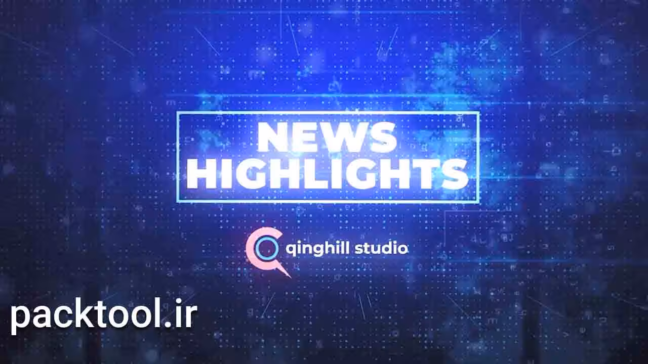 دانلود پروژه آماده نکات برجسته اخبار افتر افکت News Clipping Highlights - پک تول