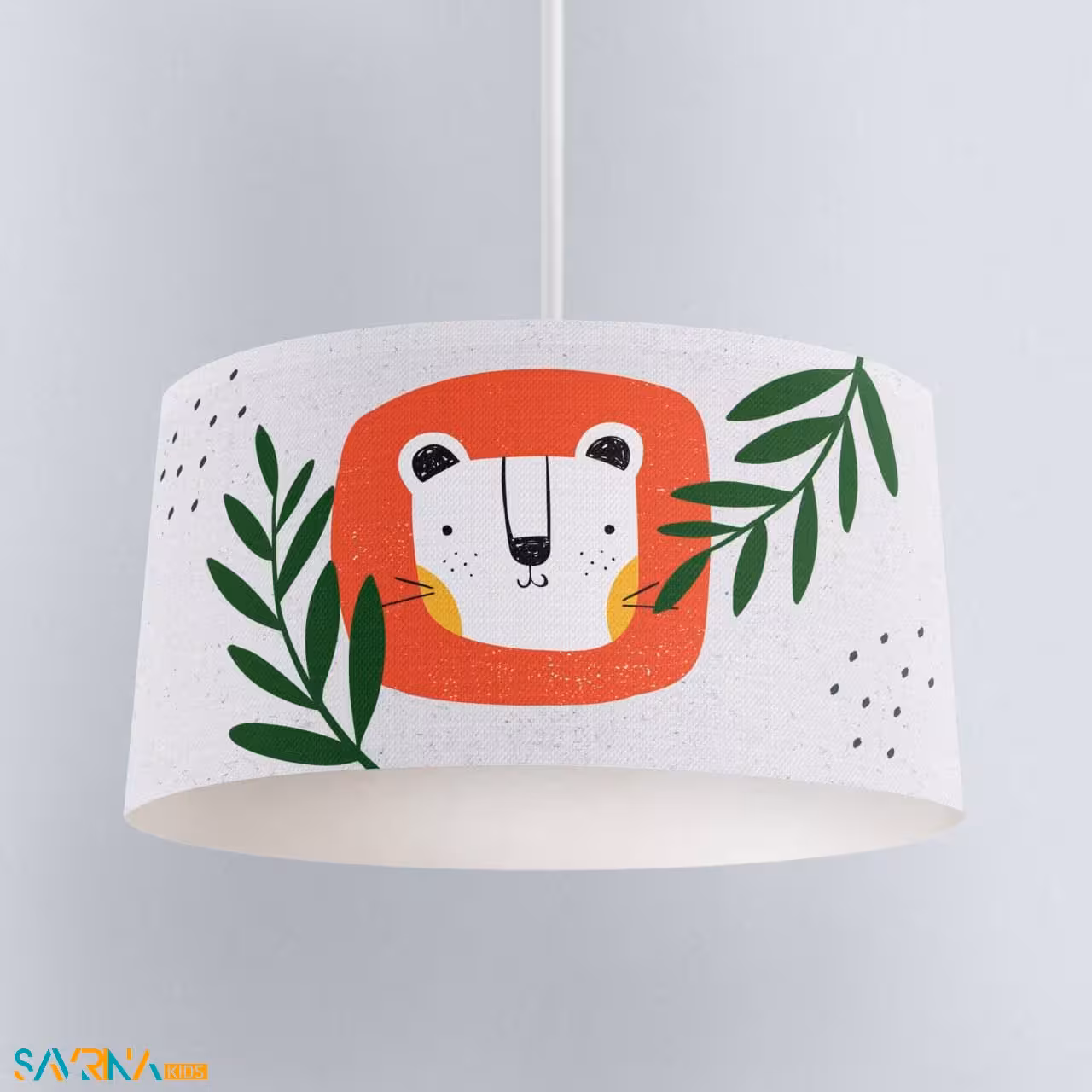 لوستر بچگانه طرح شیر کارتونی کد A3057