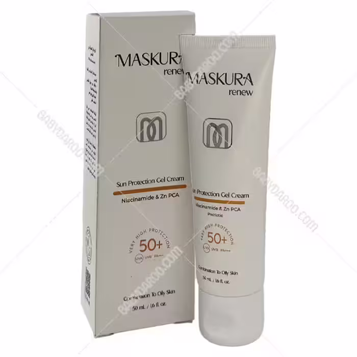 کرم ژل ضدآفتاب پوست چرب SPF50 ماسکورا