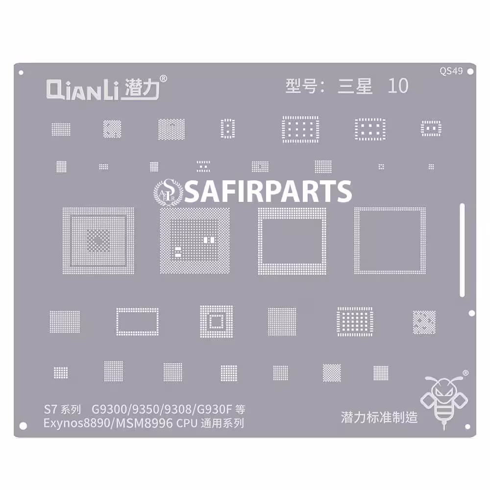 قیمت و خرید شابلون آی سی کيانلی QS49 Samsung S7serie G9300/9350/9308/G930F Exynos8890/MSM8996 CPU