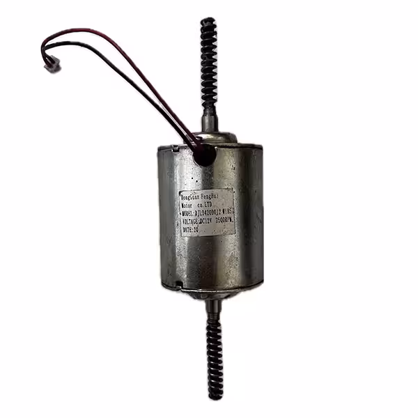 موتور دو سر شفت 12 ولت DC (DLJ3420D012 W185)