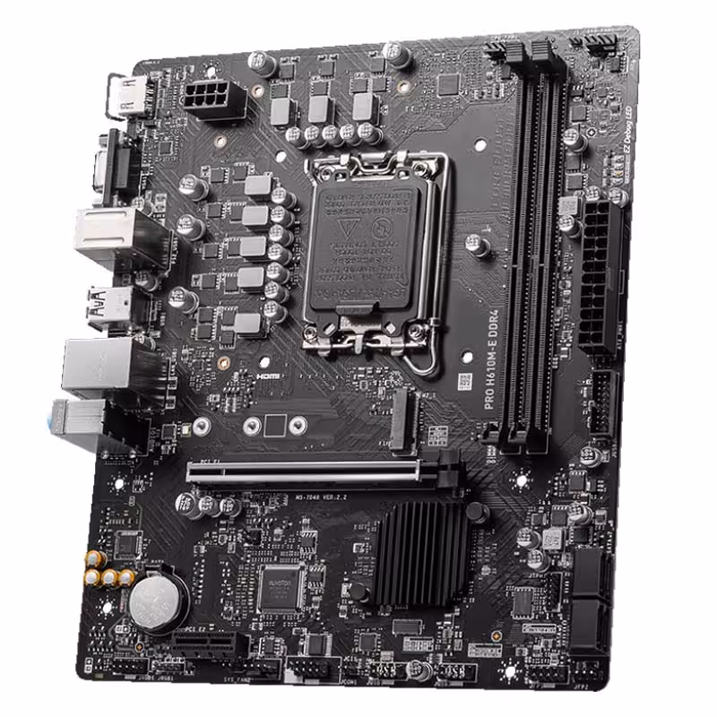 مادربورد ام اس آی سری Pro مدل H610M-E DDR4 با سوکت پردازنده LGA 1700
