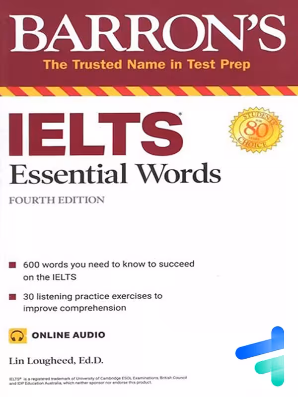 واژگان ضروری برای آیلتس بارونز Barrons Essential Words for the IELTS