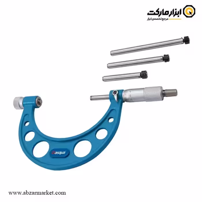 میکرومتر داسکوا 300-150 میلی متر خارج سنج سر تعویض شو مدل 0005-4801