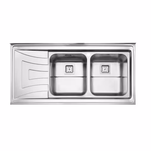 سینک ظرفشویی 736/60 _ استیل البرز/Steelalborz