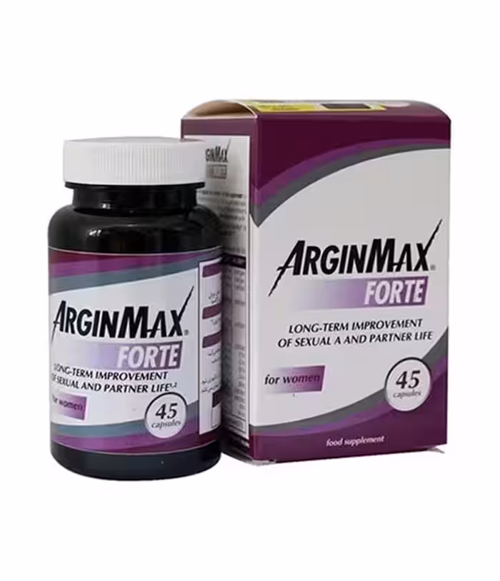 کپسول آرژین مکس فورته مخصوص بانوان 45 عددی
