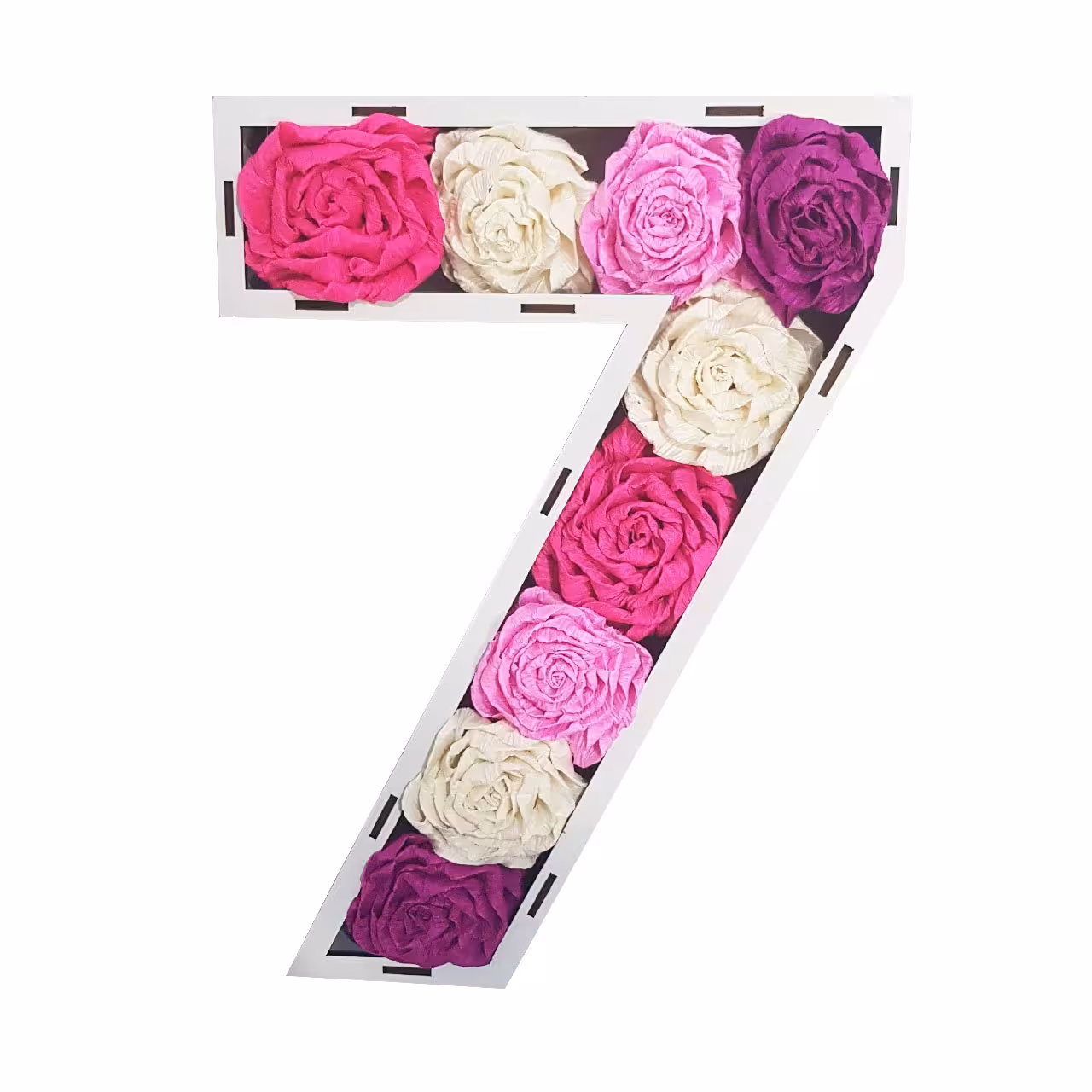 استند گل مصنوعی طرح عدد 7 کد 759