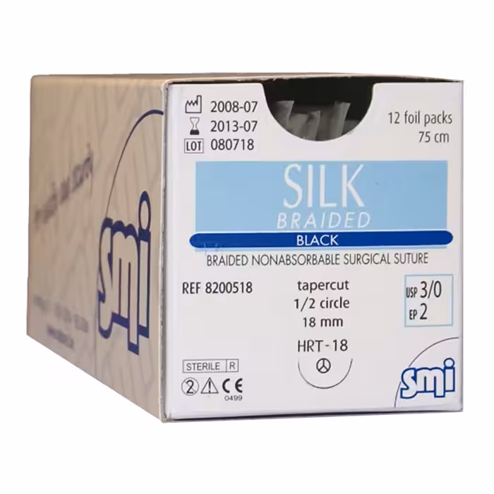 نخ جراحی سیلک SMI