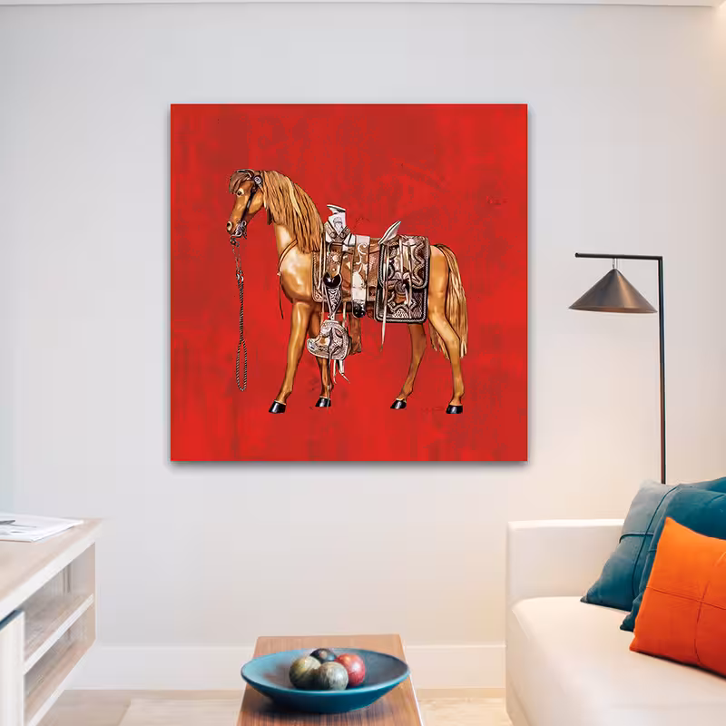 تابلو شاسی مدل اسب | دنیای قاب