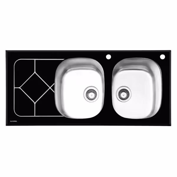 سینک شیشه ای ایلیااستیل مدل 8012