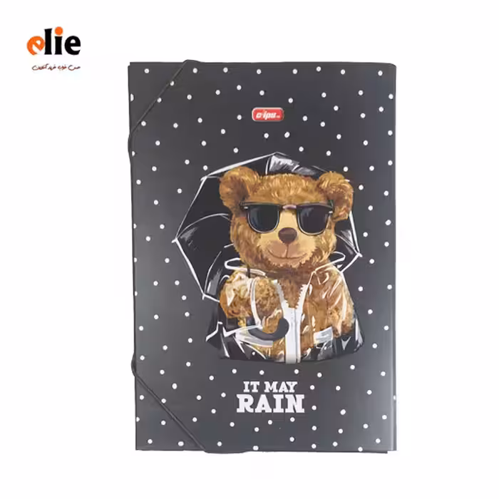 کلاسور کشدار کلیپس طرح خرس