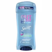 ژل شفاف ضد تعریق زنانه سکرت مدل Unscented وزن 73 گرم