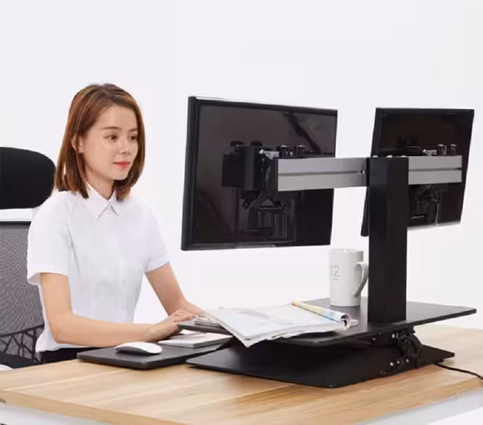 استند لیفت آپ رومیزی دو مانیتوره فانتونی کد T402