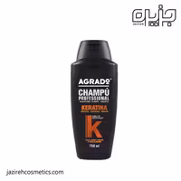 شامپو کراتینه آگرادو مناسب موهای وز KERATINA حجم 750میل