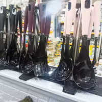 ست کفگیروملاقه اویز7پارچه 440 کفگیرملاقه نسوز نچسب بزرگ