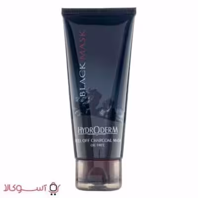 ماسک لایه بردار صورت هیدرودرم حاوی زغال حجم 60 میل