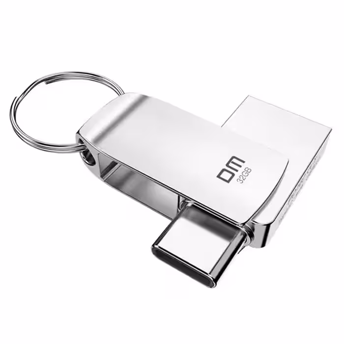 فلش دی ام مدل DM PD162 OTG 2 In 1 Type C USB3.0 با ظرفیت 64 گیگابایت