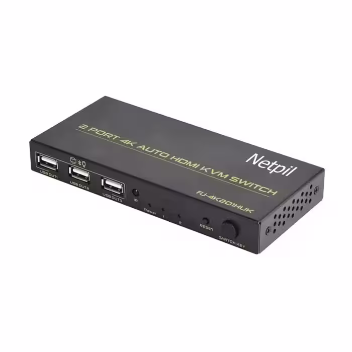سویچ دو پورت HDMI KVM نت پیل مدل 4K201HUK