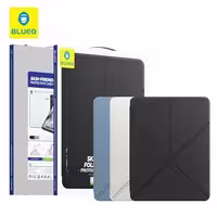 قاب آیپد بلو مدل Blueo Skin-Friendly Foldable Stand Protective Case For IPad مناسب برای Ipad air 13 (2024-2025) .