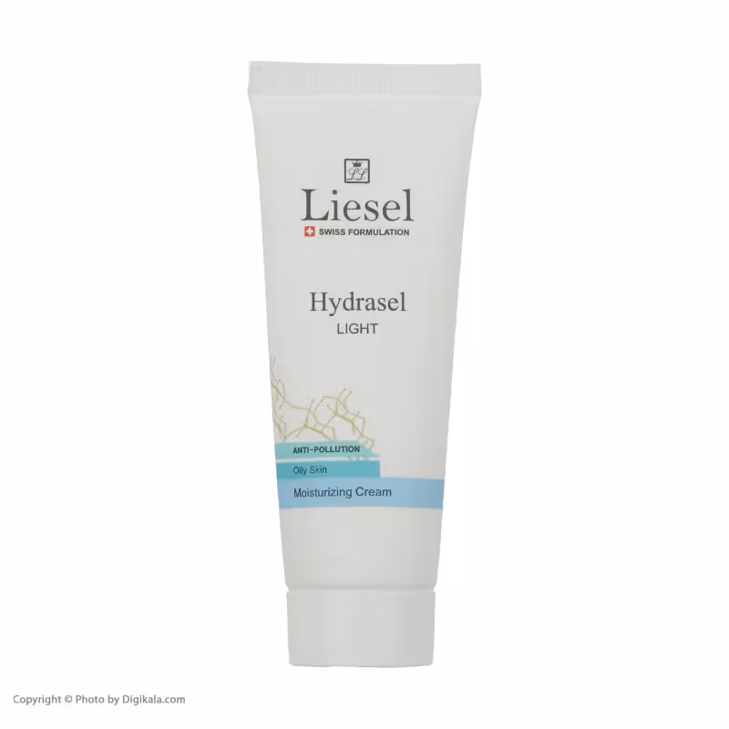 کرم مرطوب کننده و آبرسان لایسل مدل لایت هیدراسل مناسب پوست چرب 50 میلی لیتر | Liesel Moisturizing Cream Model Hydrasel Light For Oily Skin 50 Ml