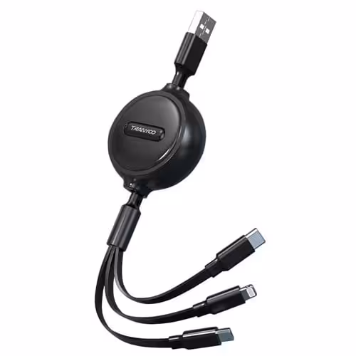 کابل شارژر 3 در 1 ترانیو مدل T-XS7