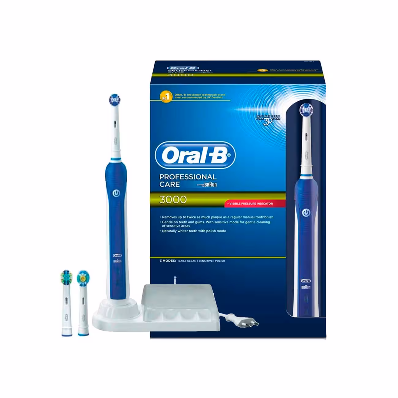 مسواک برقی اورال بی مدل Professional Care 3000 D20.535.3