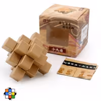 آی کیو پازل میله ای  کای وای مدل 8016 رنگ قهوای