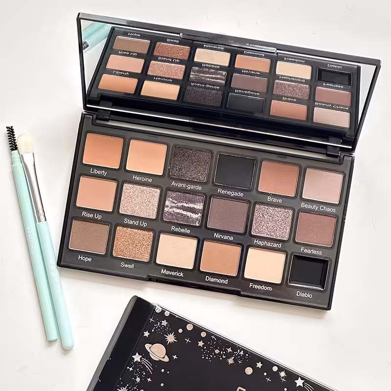 پالت سایه چشم 18 رنگ فبل Febble مدل Planet