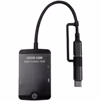 هاب 5 پورت گرین لاین Green Lion 5 in 1 Mini MultiFunction Hub GN5IN1MINIHB