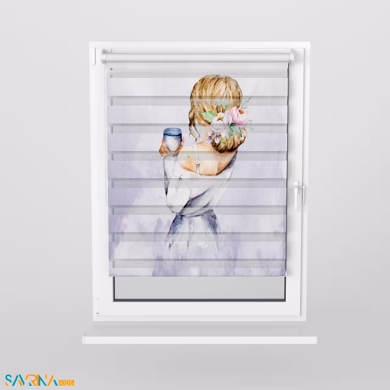 پرده زبرا بچگانه طرح مدلینگ کد A2761