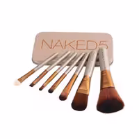 پک برس آرایشی آربن دیکی مدل Naked5 مجموعه 7 عددی