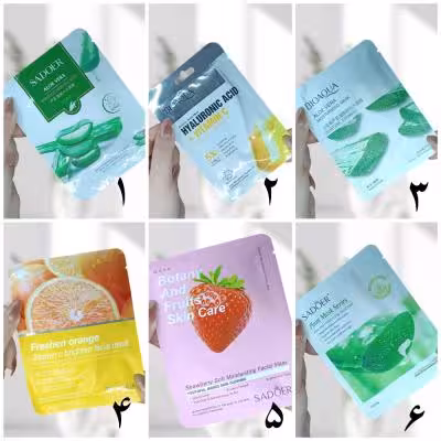 ماسک ورقه‌ای با تنوع بالا | انتخابی ایده‌آل برای شادابی و درخشندگی