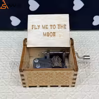 جعبه موزیکال Fly me to the moon