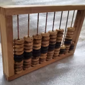 چرتکه چوبی کوچک