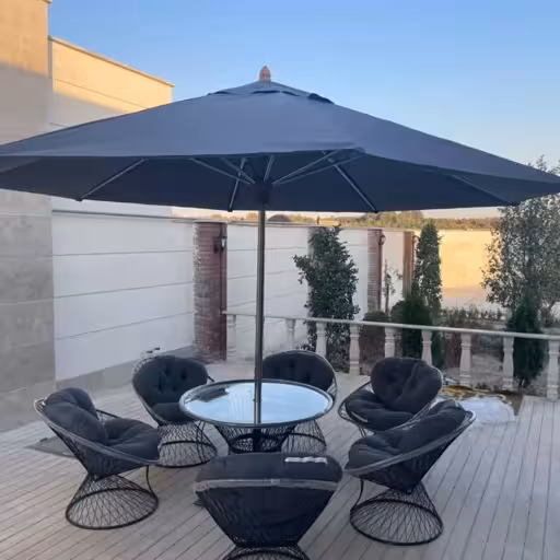 چتر پایه وسط