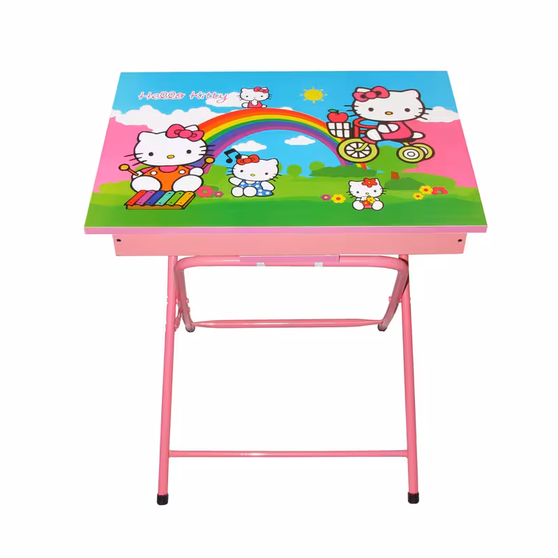 میز تحریر کودک میزیمو طرح کیتی 3 کد 1063