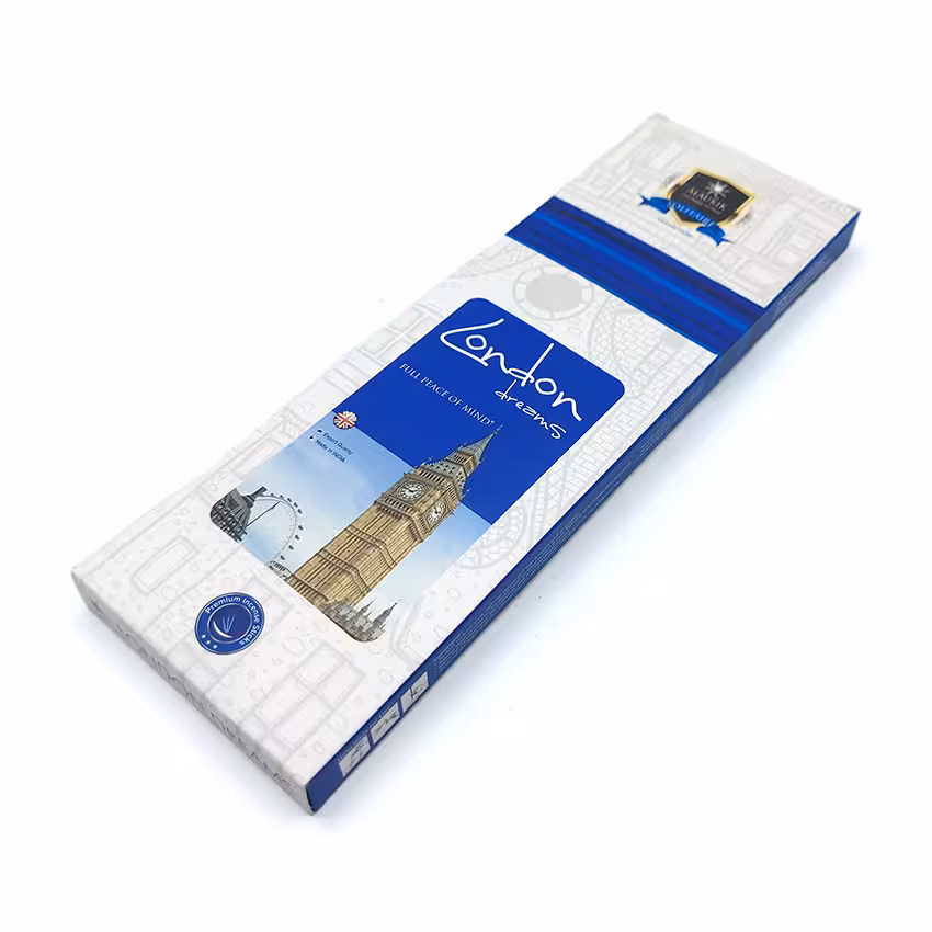 عود دستساز آلاکیک alaukik مدل رویای لندل london dream 100g کد 520164