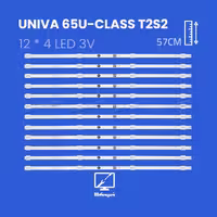 بک لایت تلویزیون یونیوا مدل 65U-CLASS/T2S2