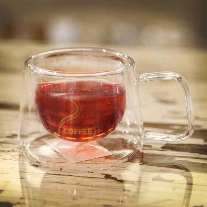 لیوان دوجداره دسته دار آسا