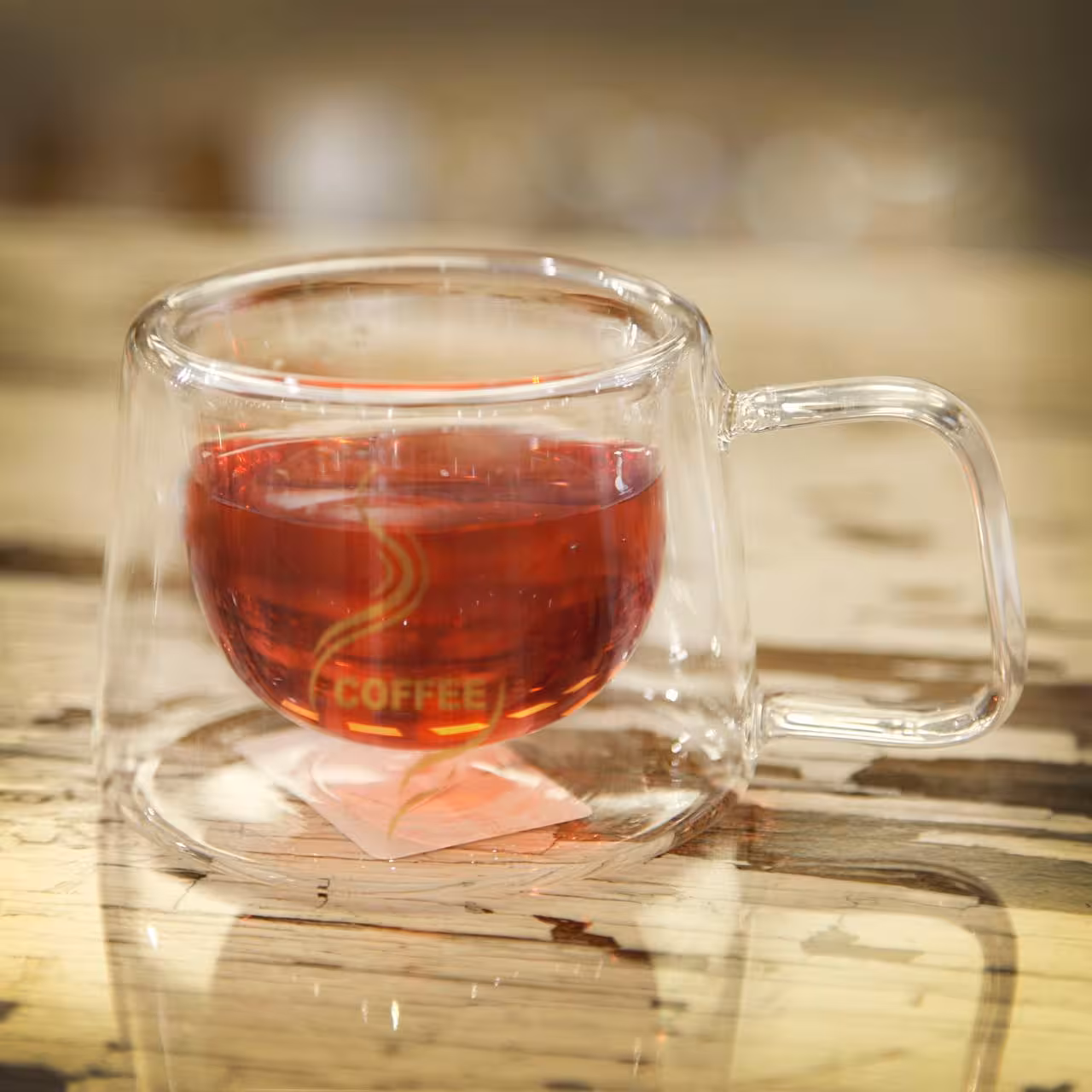 لیوان دوجداره دسته دار آسا