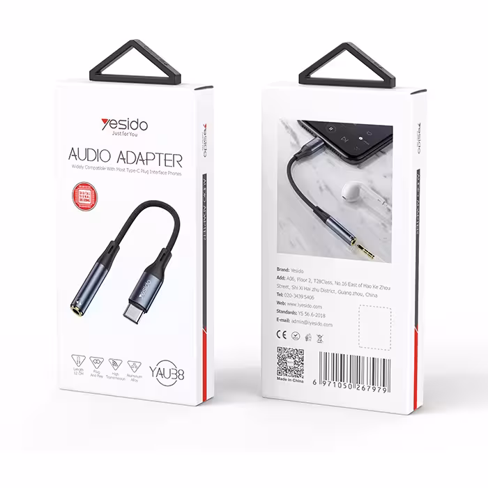 تبدیل Aux به تایپ سی یسیدو مدل YAU-38