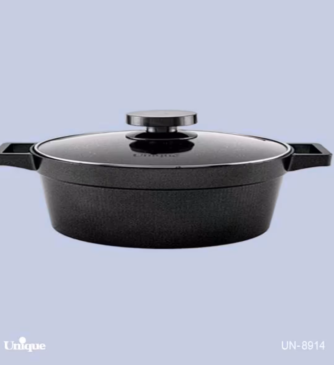 تابه دو دسته سایز 28 کف گرانیت دیاموند یونیک کد UN-8914
