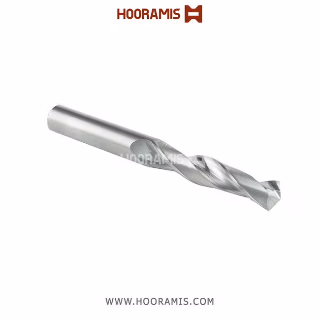 مته اختصاصی دوکاناله 12*110*60*12 از جنس Solid Carbide جهت کار بر روی پروفیلهای آلومینیوم و uPVC در ماشینهای (GRAF Z-2) CNC