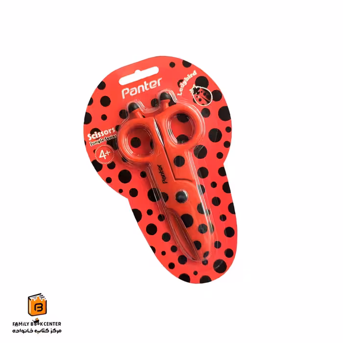 قیچی فانتزی قرمز پنتر (Panter)