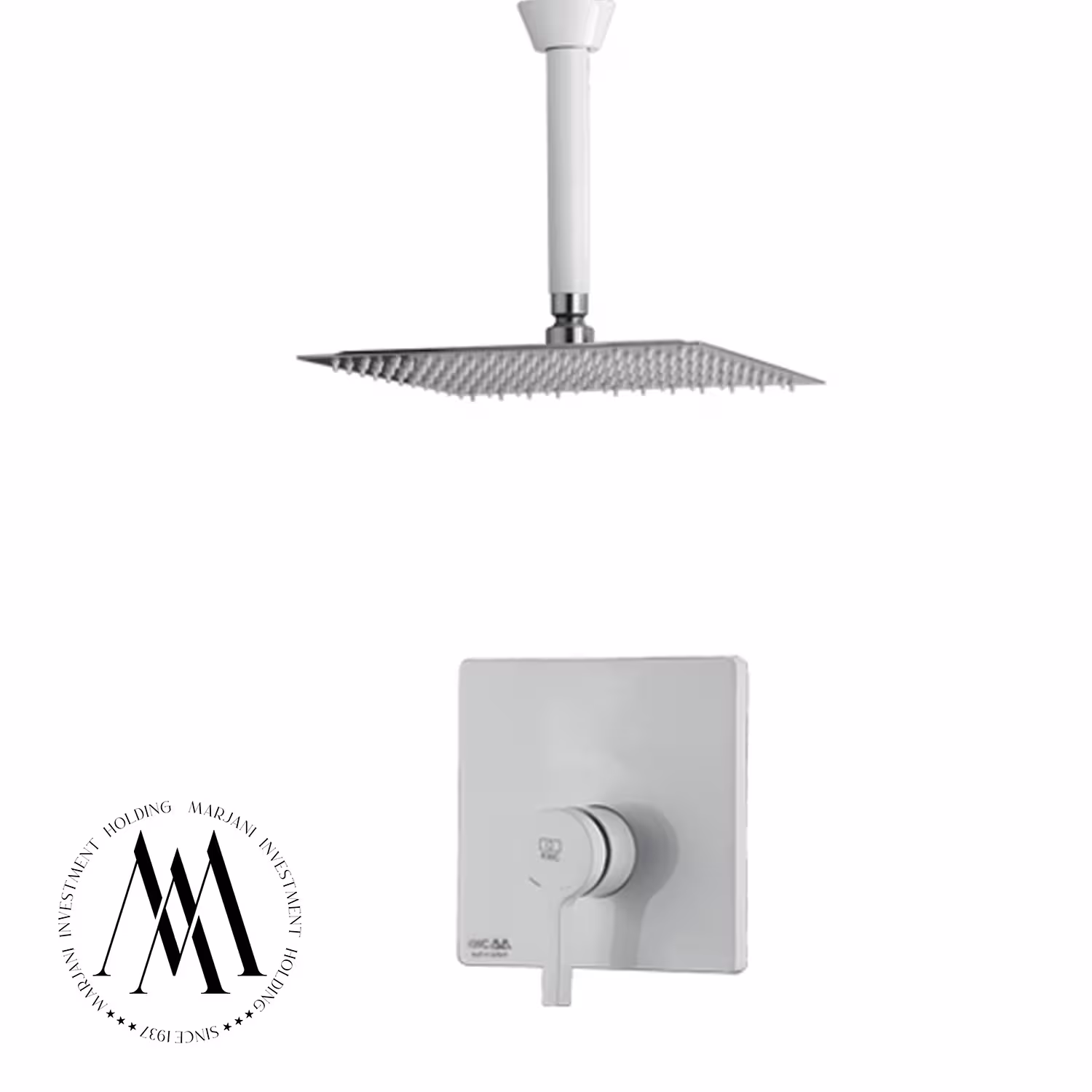 شیر حمام توکار kwc مدل آوا تیپ1 (سفید)