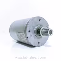 موتور دو طرف شفت دی سی 24 ولت | unkermotoren 127.p.02620
