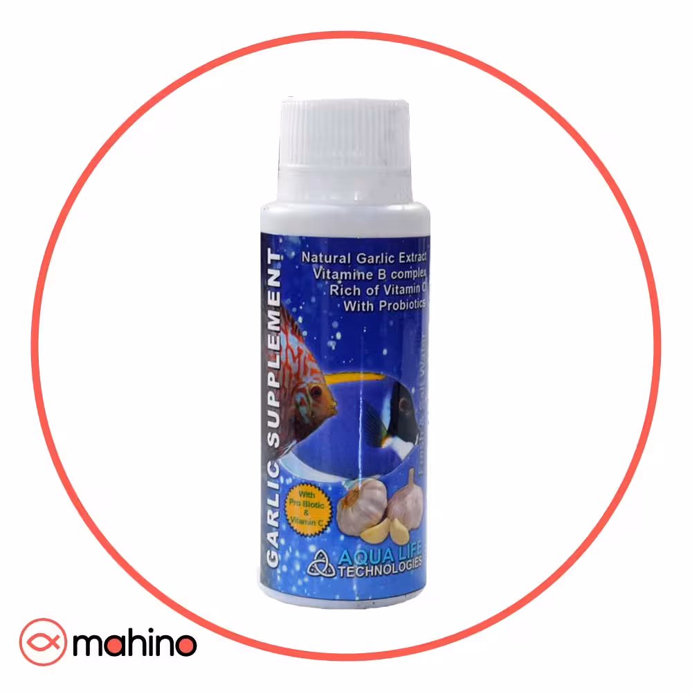 محلول عصاره سیر ماهی آکواریوم برند آکوالایف