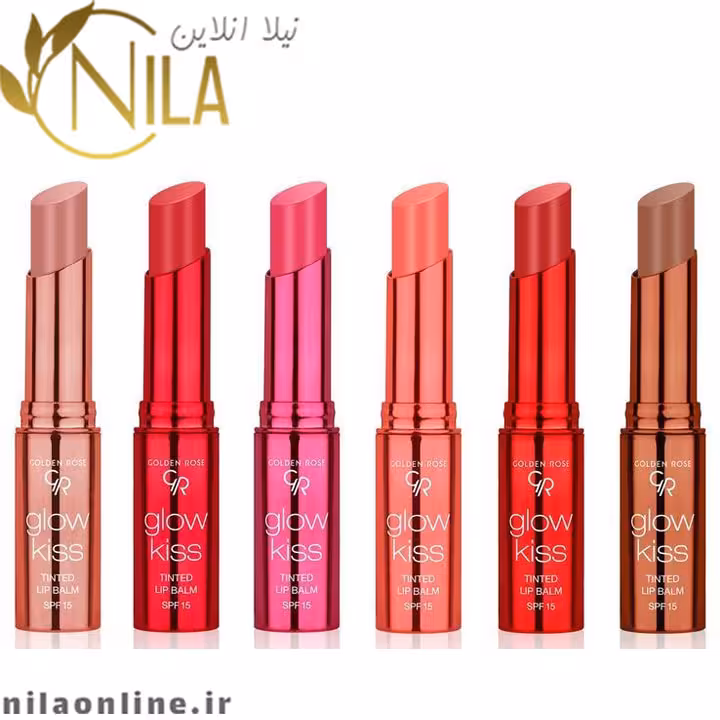 تینت بالم گلدن رز مدل glow kiss