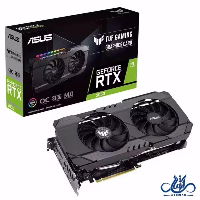 کارت گرافیک ایسوس TUF Gaming 3050 OC 8G D6