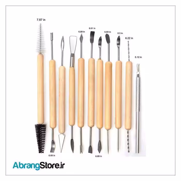 ست ابزار 11 تکه مجسمه سازی